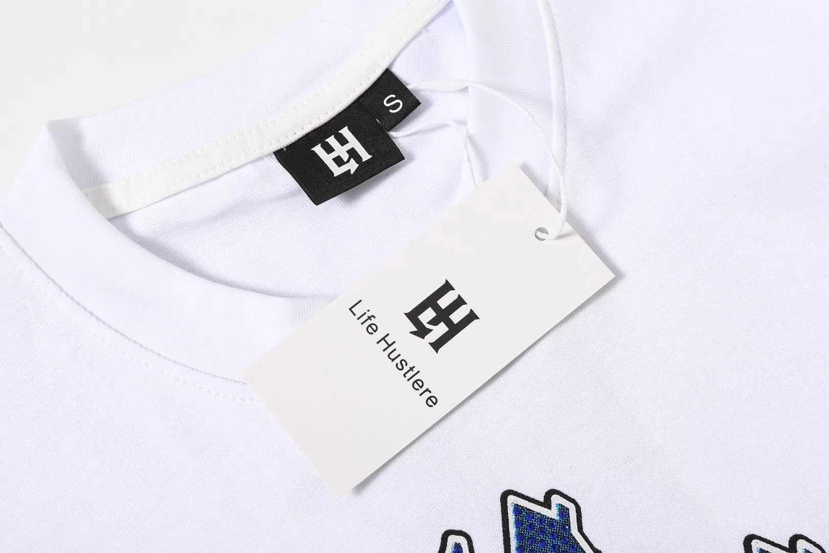 H 8300#Cream White/ ｜ Life Hustlere In Stock （ ） T （fabric):32 Sizes（size）：S-M L X L ： （colour）：Cream White/ 👉